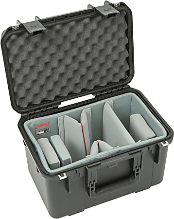 SKB Cases iSeries Protective Case With Fitted Foam Liner, 15"H x 9"W x 9-1/2"D, Black
