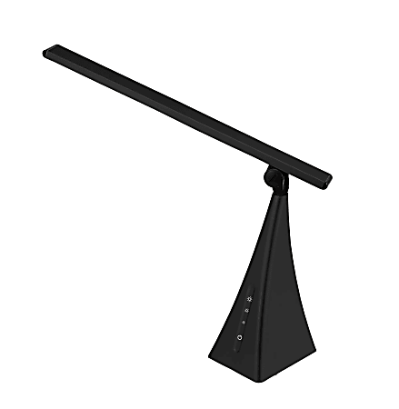 Victory Light Pyramid LED Task Lamp, 16-1/4"H, Black