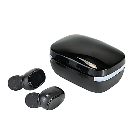 GNBI Earbuds With Charging Case, Black, 6642