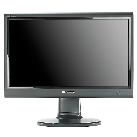 Gateway® FPD1775W 17" Widescreen Digital/Analog LCD Monitor, Black