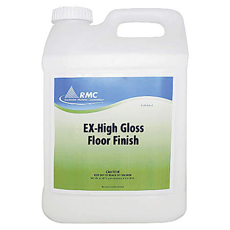 Rochester Midland Ex-High Gloss Floor Finish, 320 Oz Bottle, Case Of 2