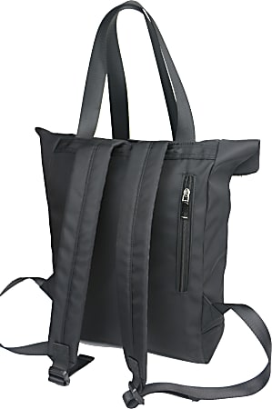 TJ Riley Convertible Tote Backpack Black - Office Depot