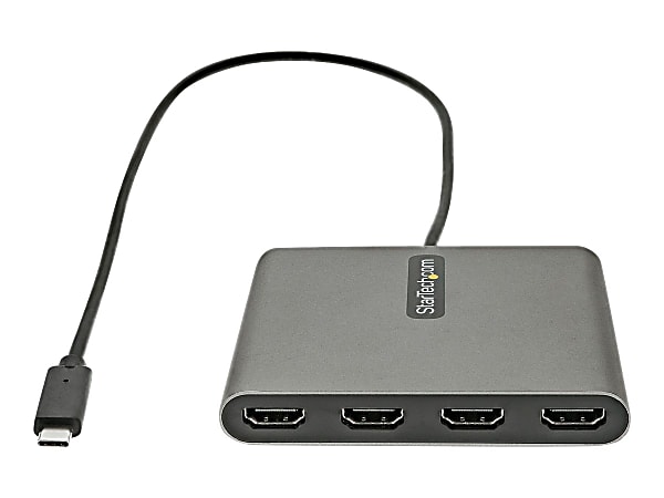 StarTech.com USB C To 4 HDMI Adapter /