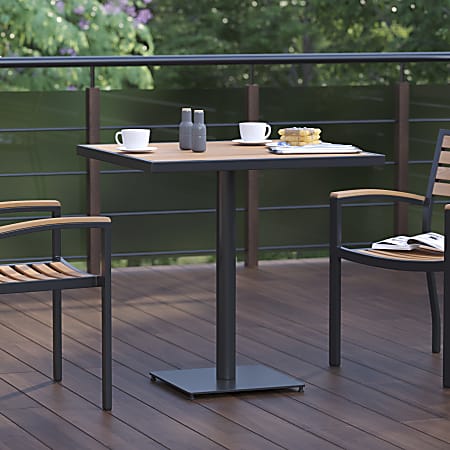 Flash furniture bistro table deals