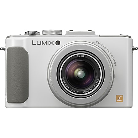 Panasonic Lumix DMC-LX7 10.1 Megapixel Compact Camera - White