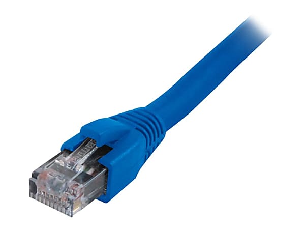 Comprehensive Cat5e Snagless Patch Cables 3ft (10 Pack Blue - 3 ft Category 5e Network Cable for Network Device - First End: 1 x RJ-45 Male Network - Second End: 1 x RJ-45 Male Network - 24 AWG - Blue - 10 Pack