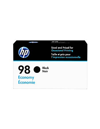 HP 98 Economy-Yield Black Ink Cartridge (D8J33AN)