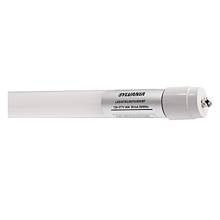 Sylvania LEDlescent Frosted T8 LED Tubes Ballast Bypass 8L 5000 Kelvin 34 Watt Pack Of 10 LED Tubes ODP Business Solutions