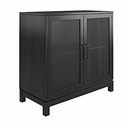 Ameriwood Home Mr. Kate Tess 34"W Accent Cabinet, Black Oak
