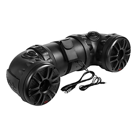 Boss Audio ATV80 Powersports Plug and Play Audio System with Weather Proof 8 Inch Component Speakers, Built in 700 Watt Amplifier.