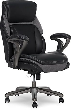 Serta SmartLayers Everett Big Tall Ergonomic Vegan Leather High