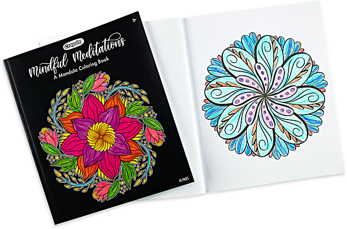 Crayola Mindful Meditations Coloring Book