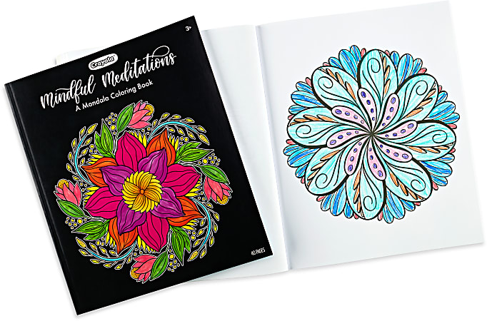 Crayola Mindful Meditations Coloring Book
