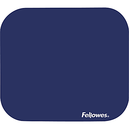 Fellowes® Mouse Pad, 8"x9", Blue,1 Each