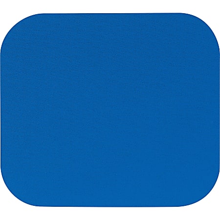 Fellowes® Mouse Pad, 8"x9", Blue,1 Each