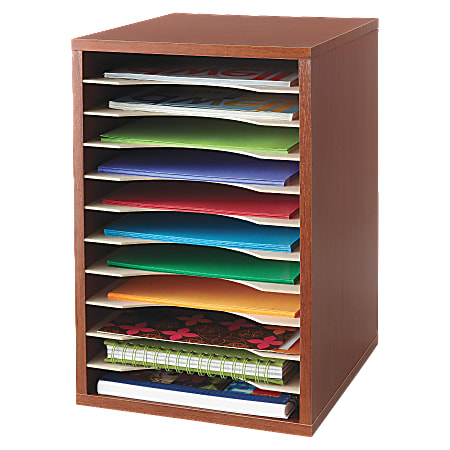 Safco® Compact Adjustable Shelf Organizer, 16" x 10