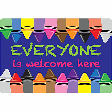 Ashley Smart Poly Original Fun Welcome Mat, 91502