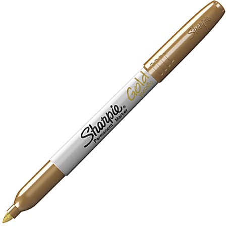 Sharpie Metallic Fine Point Permanent Marker - Fine Marker Point - Gold, Silver Alcohol Based Ink - 2 / Set Sharpie Metallic Fine Point Permanent Marker - Fine Marker Point - Gold, Silver Alcohol Based Ink - 2 / Set