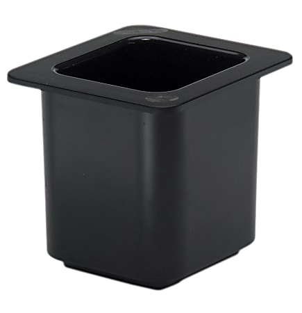 Cambro Coldfest GN 1/6 x 6" Food Pan, Black