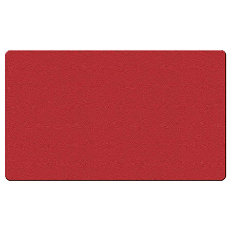 Ghent Fabric Bulletin Board With Wrapped Edges, 11-7/8" x 47-7/8", Red