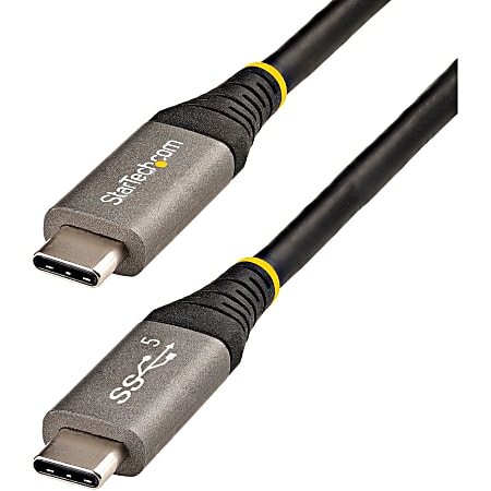 StarTech.com 6ft (2m) USB C Cable 5Gbps, High
