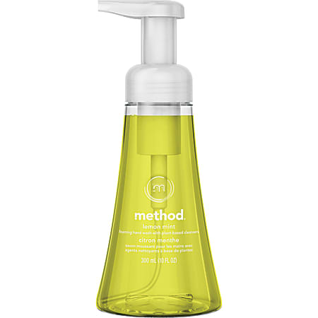 Method&reg; Antibacterial Foam Gel Hand Wash Soap, Lemon Mint, 10 Oz Bottle