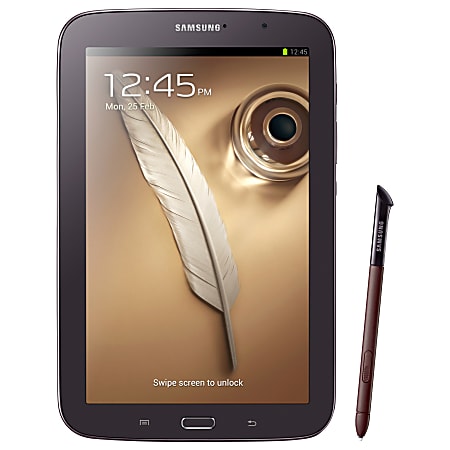 Samsung Galaxy Note GT-N5110 Tablet - 8" - 2 GB - Samsung Exynos 4 4412 Quad-core (4 Core) 1.60 GHz - 16 GB - Android 4.1 Jelly Bean - 1280 x 800 - Brown, Black
