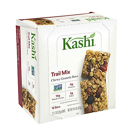 Kashi Trail Mix Chewy Granola Bars 12 Count, 2 Pack