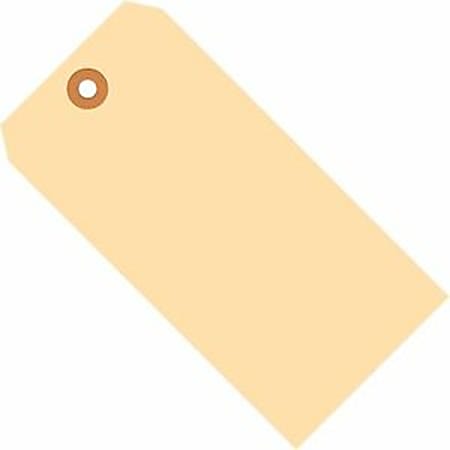 Partners Brand Manila Shipping Tags, 10 Point, #4, 4 1/4" x 2 1/8", Box Of 1,000