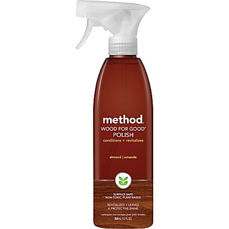 Method™ Wood For Good® Cleaners, Almond, 12 Oz Bottle