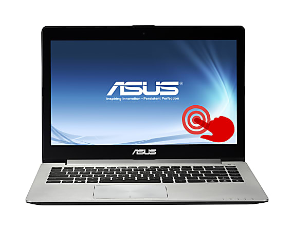 ASUS® VivoBook S400CA-RSI5T18 Ultrabook™ Laptop Computer With 14" Touch-Screen Display & Intel® Core™ i5 Processor