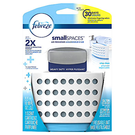 Febreze® SmallSpaces™ Starter Kit Air Freshener, 0.18 Oz, Linen & Sky