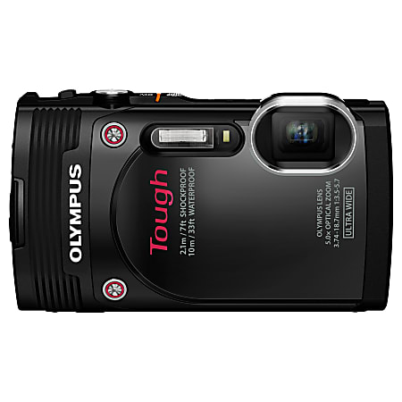 Olympus Tough TG-850 16 Megapixel Compact Camera - Black