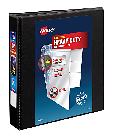 Avery® Heavy-Duty View 3 Ring Binder, 1.5&quot; One
