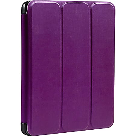 Verbatim Folio Flex Case for iPad Air - Purple - Scratch Resistant Interior, Smudge Resistant Interior"