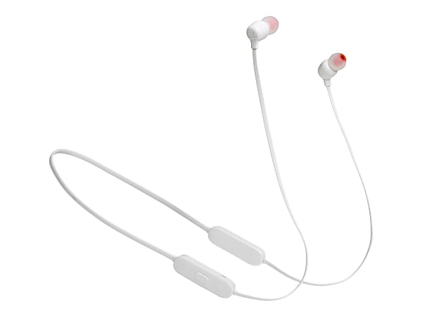 JBL TUNE 125BT - Earphones with mic - in-ear - Bluetooth - wireless - white