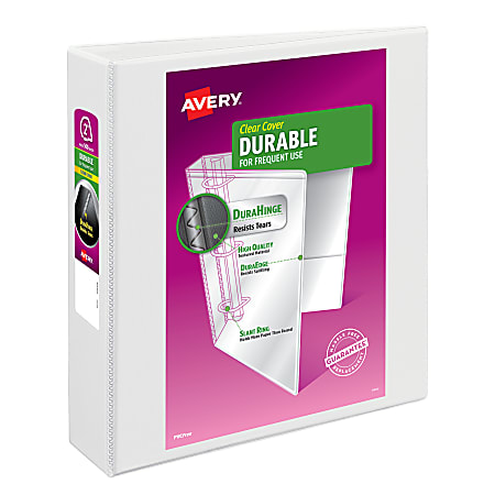 Avery® Durable View 3 Ring Binders, 2 Inch