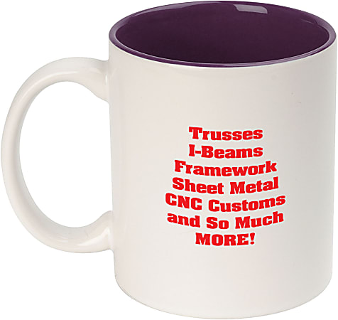 Customized Budget Coffee Mugs (11 Oz., 3.75 x 3.25 Dia.)