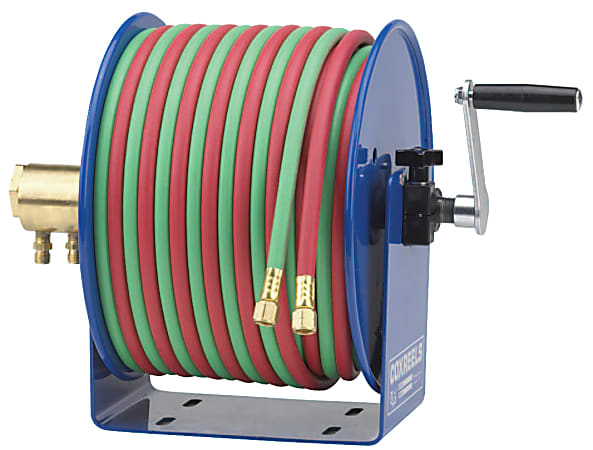 Coxreels Twin Line Welding Hose Reel 100 Hand Crank Hose Included - ODP  Business Solutions