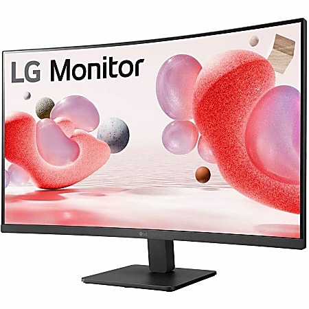 LG 32MR50C-B 32" Class Full HD Curved Screen LCD Monitor - 16:9 - 31.5" Viewable - Vertical Alignment (VA) - 1920 x 1080 - Adaptive Sync/FreeSync - 250 Nit - 5 ms - HDMI - VGA