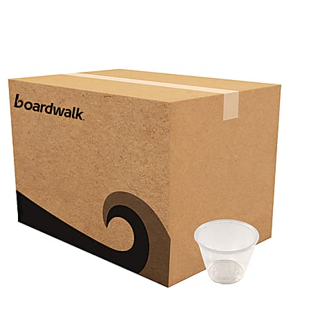 Boardwalk Polypropylene Souffle/Portion Cups, 5.5 Oz, 5-1/2”H x 5-1/2”W x 5-1/2”D, Translucent, Pack Of 2,500 Cups