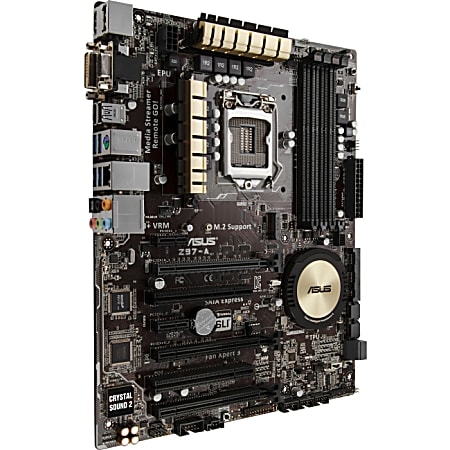 Asus Z97-A Desktop Motherboard - Intel Z97 Express Chipset - Socket H3 LGA-1150