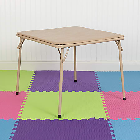 Flash Furniture Kid&#x27;s Folding Table, 20-1/4"H x