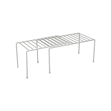Better Houseware Expanding Steel Shelf, Medium, White