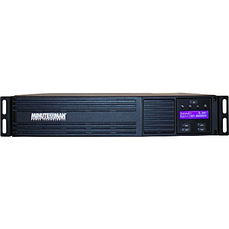 Minuteman EXR 2000VA Tower/Rack/Wall Mountable UPS - 2U Tower/Rack/Wall Mountable - AVR - 4.50 Minute Stan - EXR2000RT2U