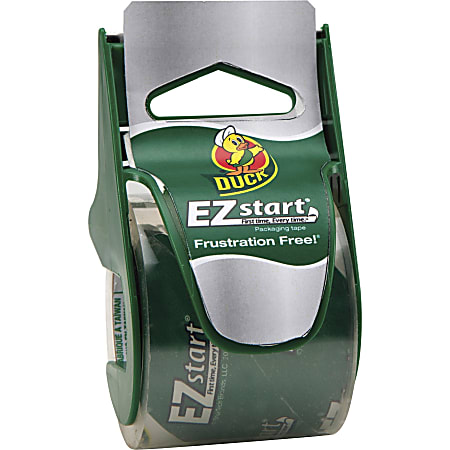 Duck® EZ Start Packaging Tape With Dispenser, 1-7/8"