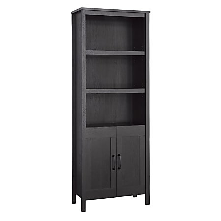 Sauder® Select 72"H Bookcase With Doors, Raven Oak®