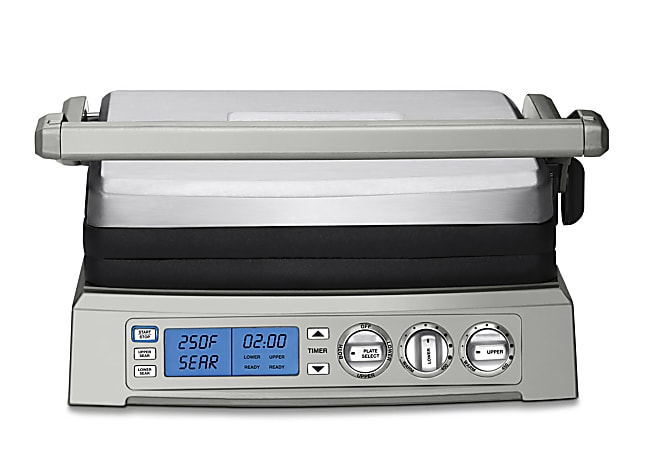 クイジナート　グリドラー　Cuisinart griddler  gourmet Cuisinart Griddler Elite Stainless Steel - Office Depot