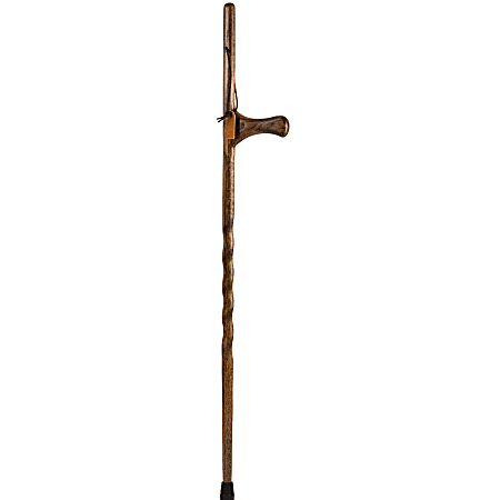 Brazos Walking Sticks™ Oak Dual-Purpose Staff, 55", Brown