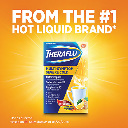 Theraflu Multi Symptom Severe Cold Cough Medicine For Cold And Flu